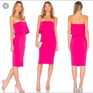Likely Driggs Dress in fuschia WORN ONCE